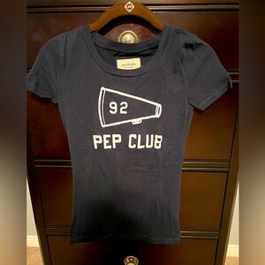 Abercrombie & Fitch vintage navy tee size XS